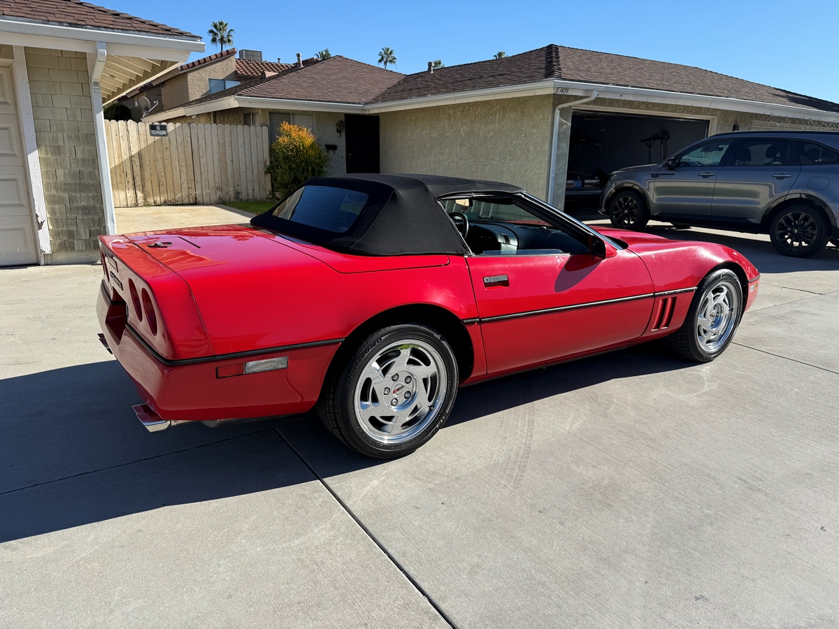 1990 Chevrolet Corvette cabrio oldtimer